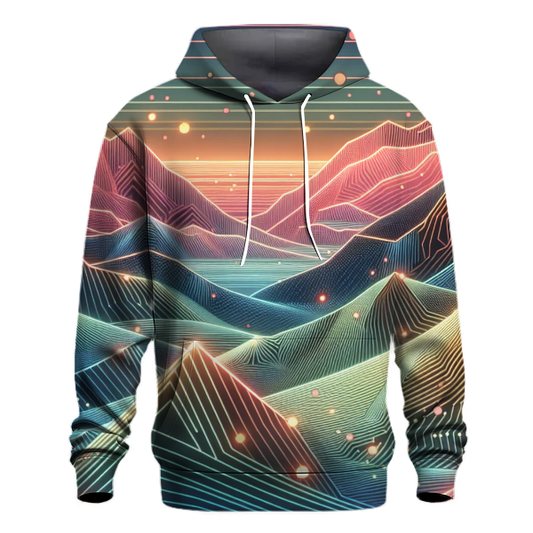 Retro Synth Hills Hoodie