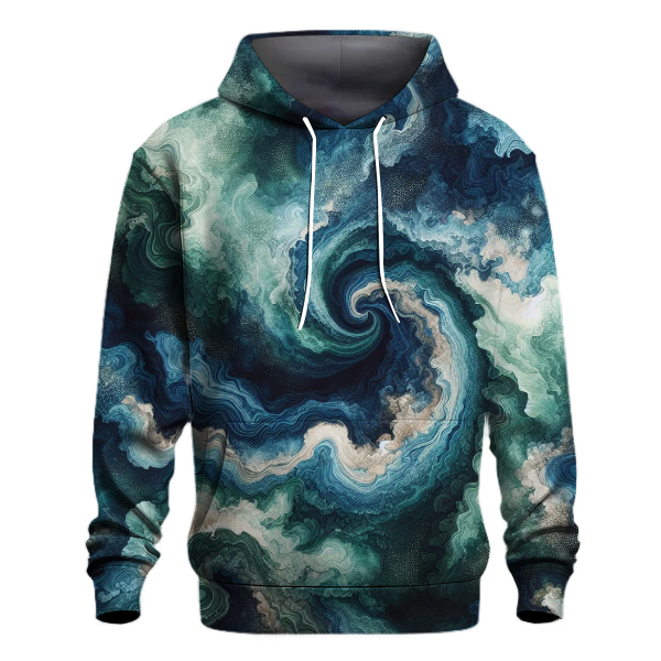 Velvet Ocean Depths Hoodie