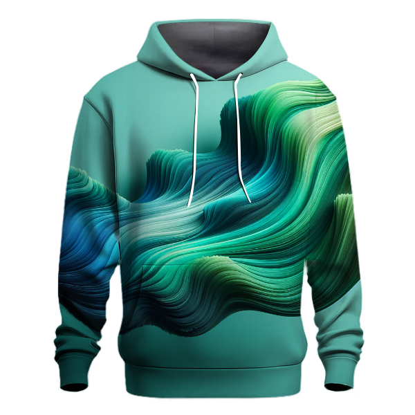 Emerald Oasis Fade Hoodie