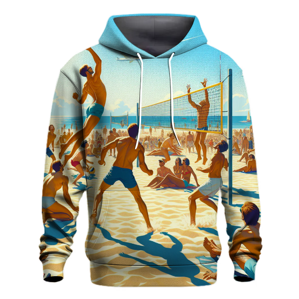 Volleyball Splash Hoodie