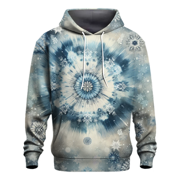 Winter Wonderland Tie-Dye Hoodie