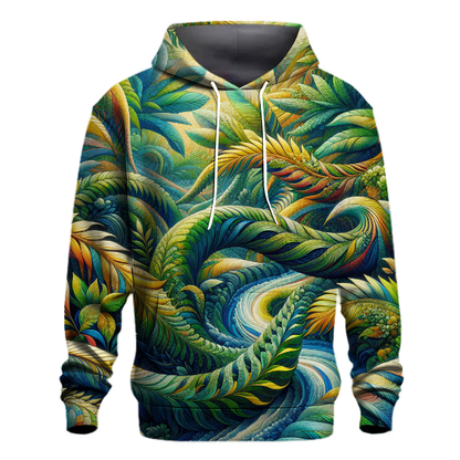 Vivid Rainforest Canopy Hoodie