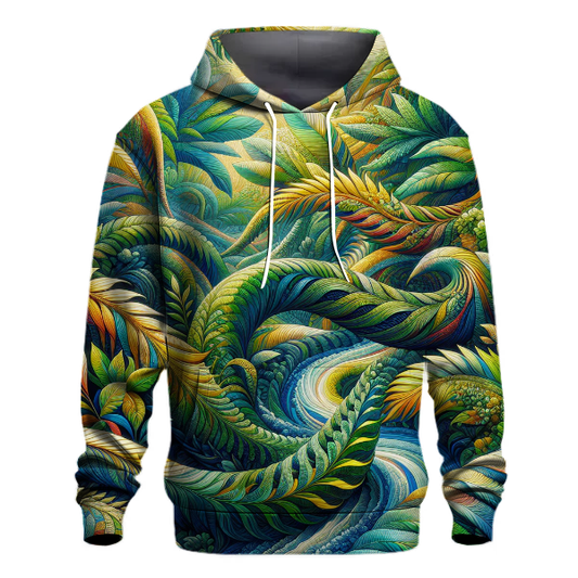 Vivid Rainforest Canopy Hoodie