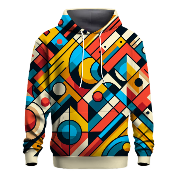 Abstract Geometric Patterns Hoodie