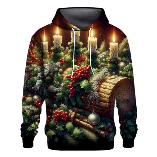 Yule Log Cozy Hoodie