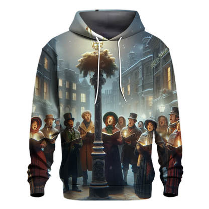 Victorian Christmas Carolers Hoodie