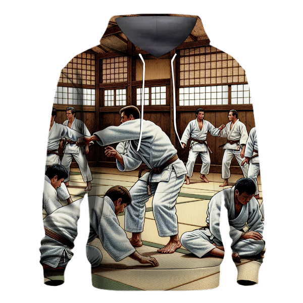 Judo - Throw Technique Hoodie Custom Hoodies