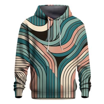 Abstract Stripes Harmony Hoodie