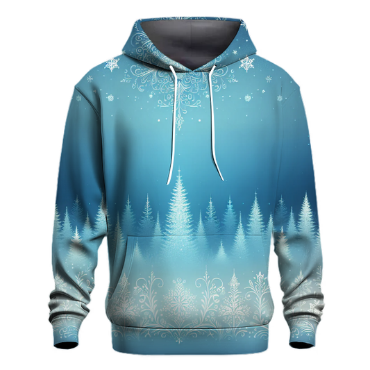 Frosty Forest Gradient Hoodie