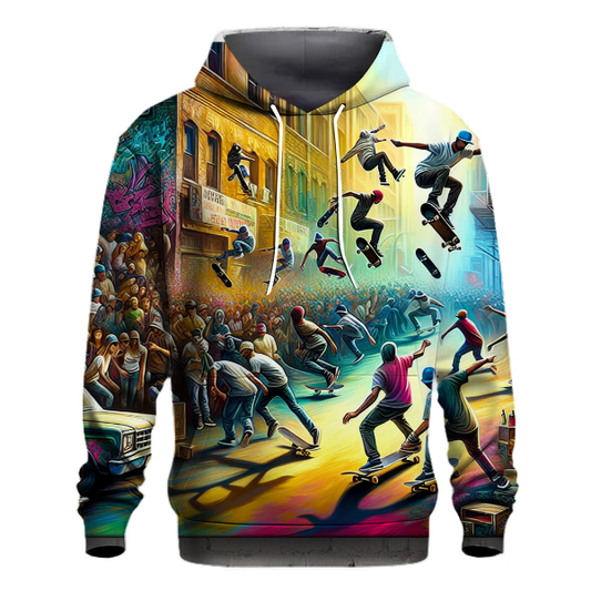 Skateboarding Street Art Hoodie