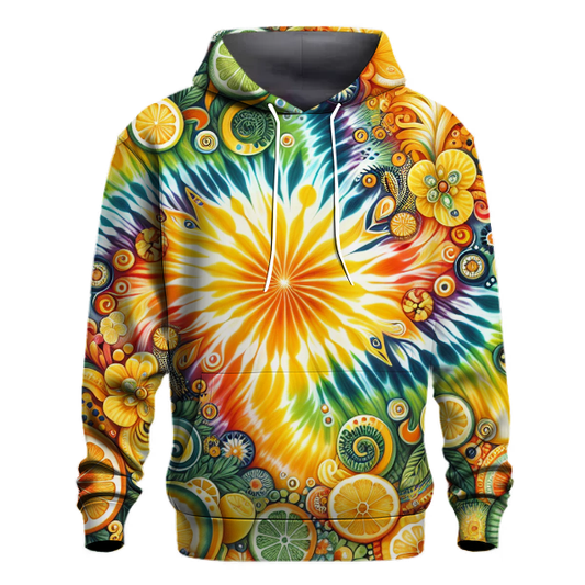 Vibrant Citrus Twist Hoodie