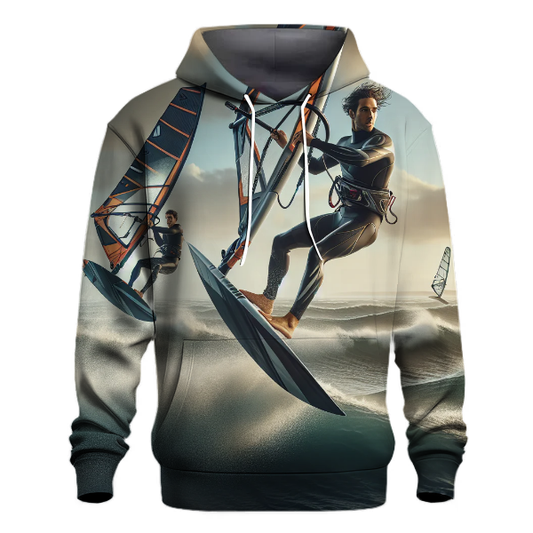 Windsurfing Wave Hoodie