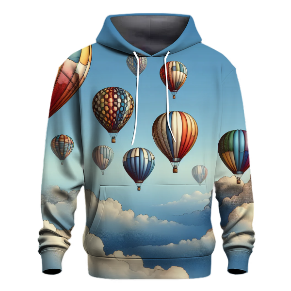 Whimsical Balloon Fiesta Hoodie