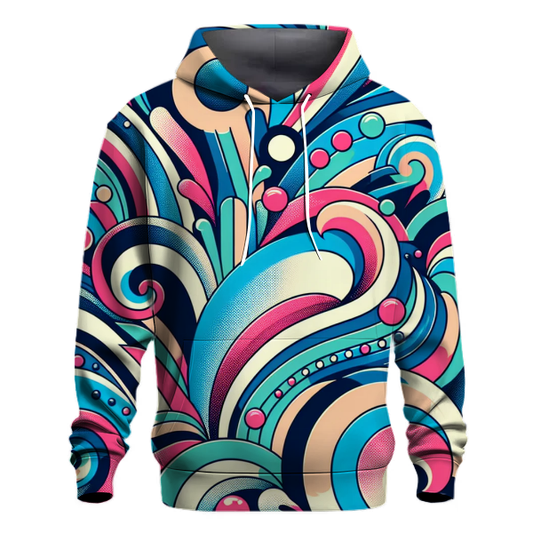 Wave Patterns Hoodie