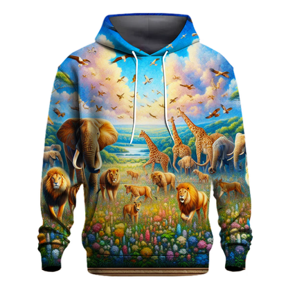 Vibrant Safari Adventure Hoodie