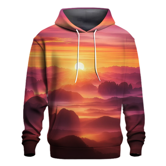 Radiant Sunrise Horizon Hoodie