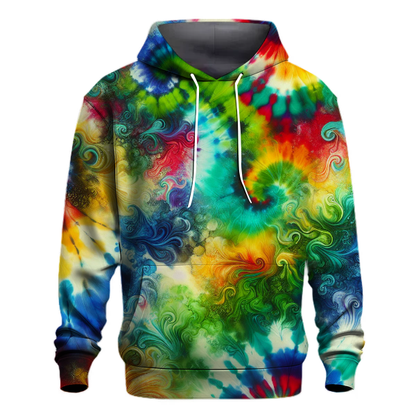 Rainbow Forest Tie-dye Hoodie