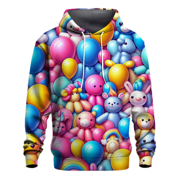 Whimsical Balloon Animals Hoodie