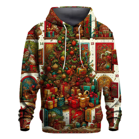 Advent Calendar Countdown to Christmas Hoodie