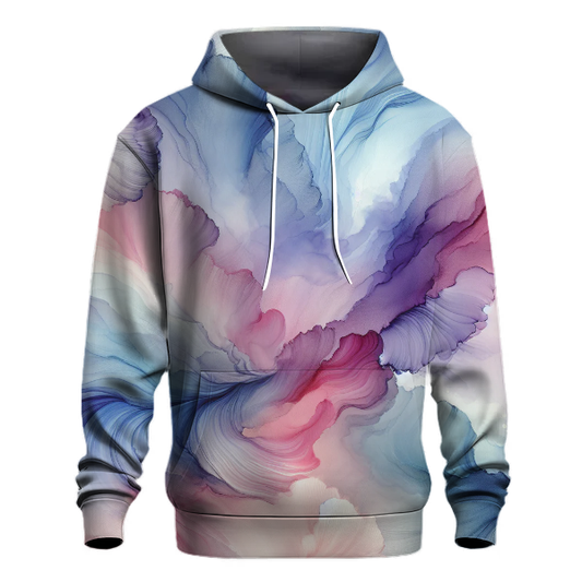 Whimsical Watercolor Tie-Dye Hoodie