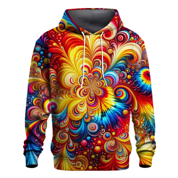 Whirlwind Carnival Colors Hoodie