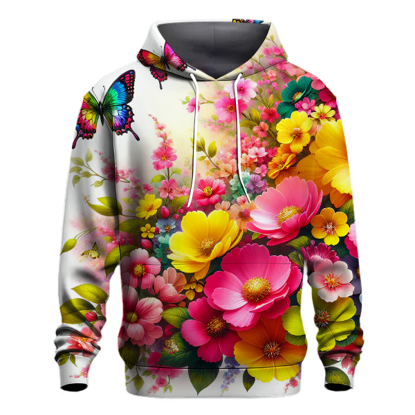 Whimsical Garden Retreat Hoodie