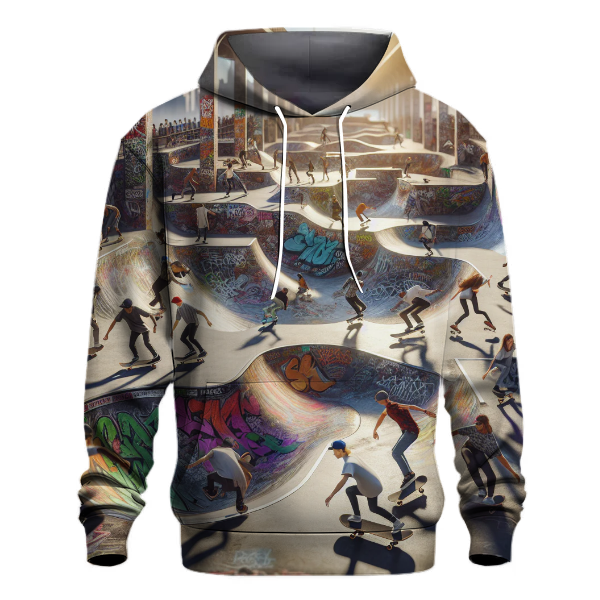 Skateboard Graffiti Hoodie