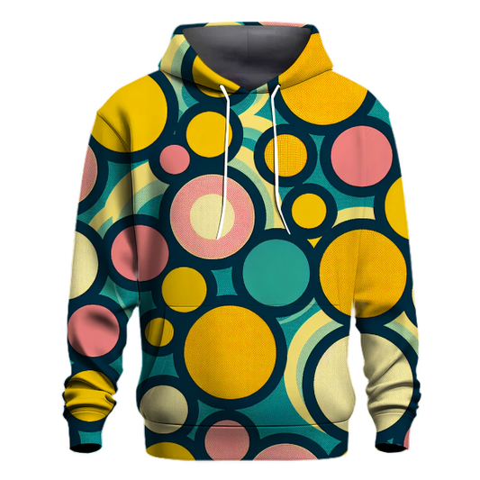 Vintage Polka Dot Delight Hoodie