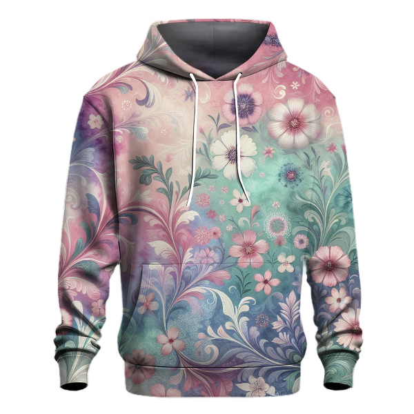 Whimsical Spring Blooms Hoodie