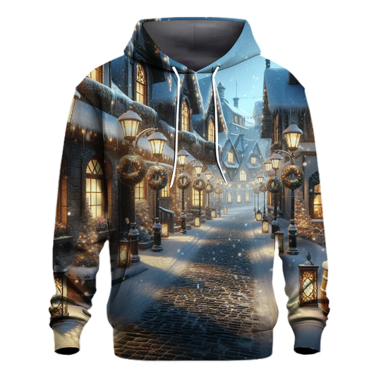 Winter Village Lantern Light Hoodie