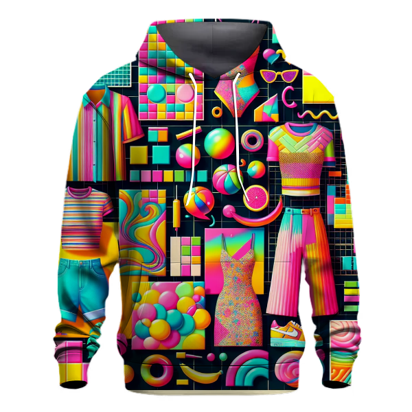 Vibrant Summer Florals Hoodie