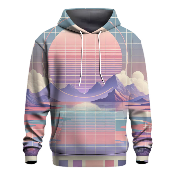 Vaporwave Horizon Hoodie