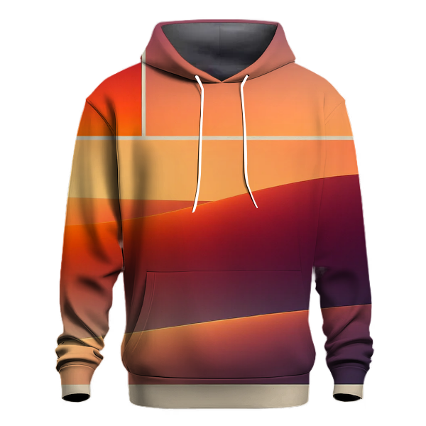 Retro Sunset Fade Hoodie