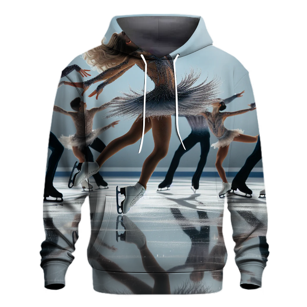 Skating Elegance on Ice Hoodie