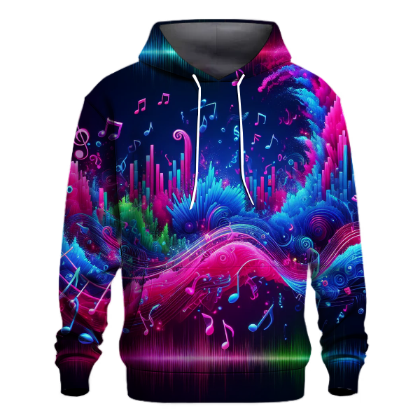 80s Music Wave Hoodie