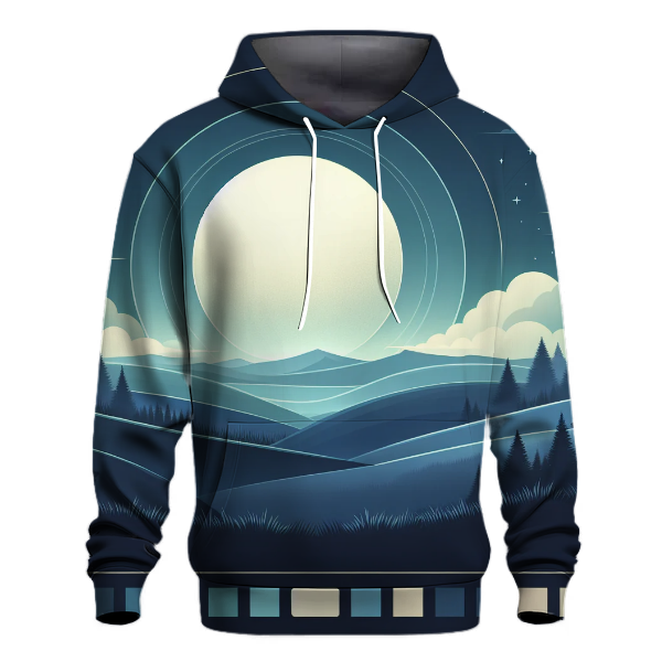 Whimsical Moonlight Dreams Hoodie