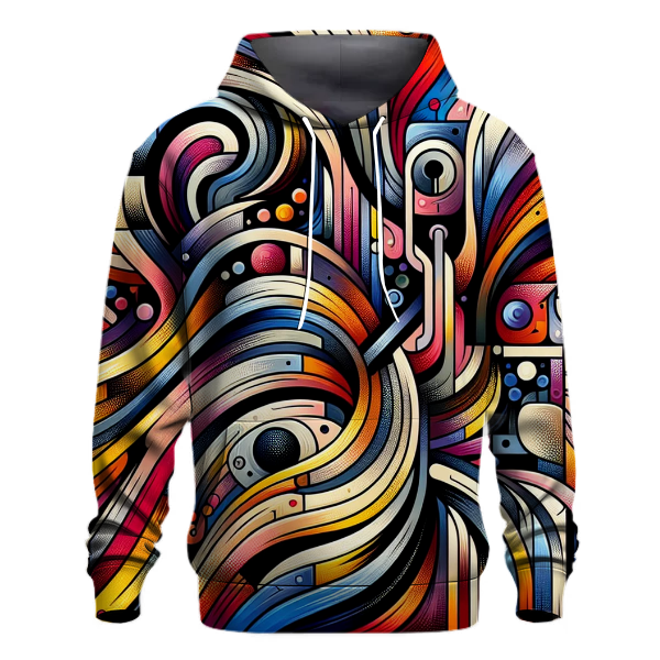 Abstract Rhythm Hoodie