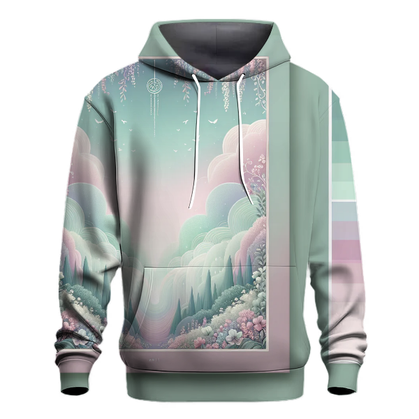 Whimsical Fairy Garden Gradient Hoodie