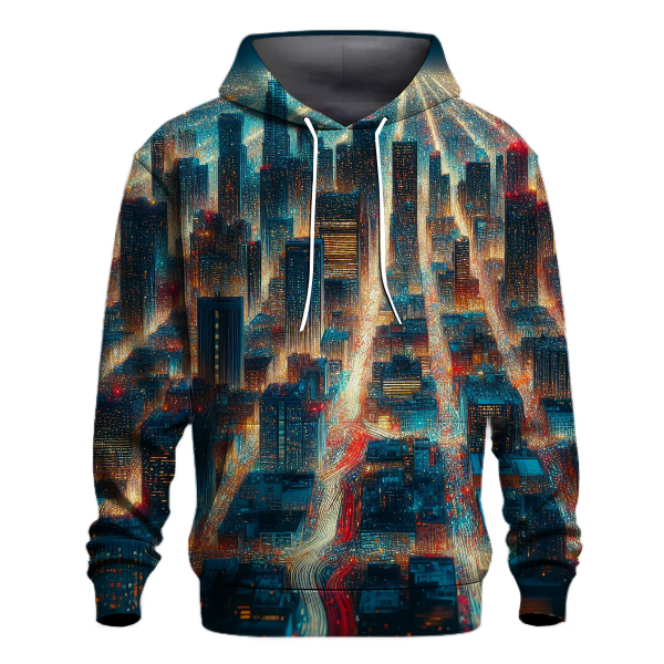 Vivid Cityscapes Hoodie