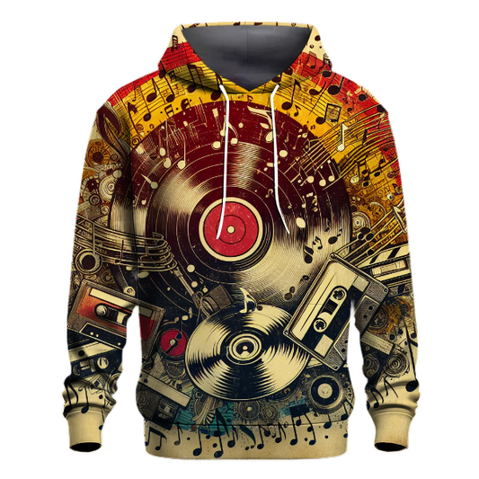 Vinyl Groove Art Hoodie