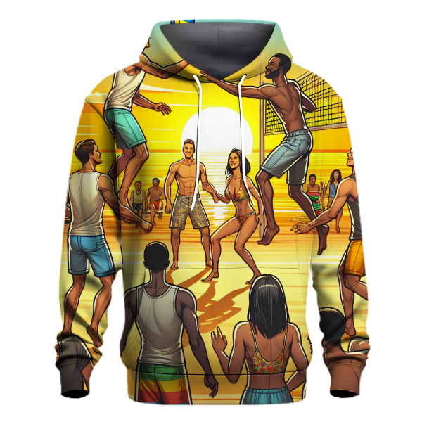 Volleyball Beach Bash Hoodie