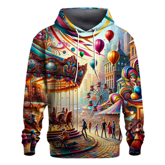 Colorful Carnival Celebration Hoodie