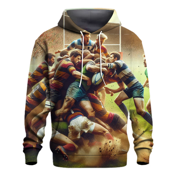 Rugby Pitch Power Hoodie