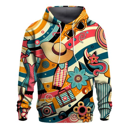 Retro Summer Vibes Hoodie