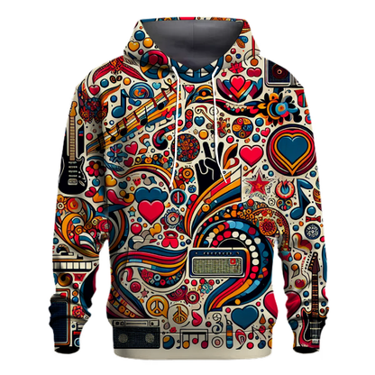 Vibrant Cultural Symbols Hoodie