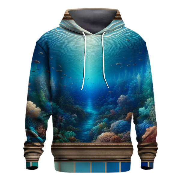 Sapphire Ocean Depths Hoodie