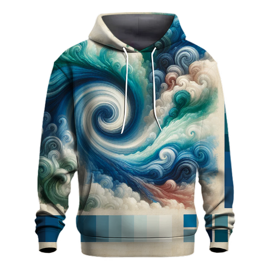 Whirlpool Tie-dye Design Hoodie