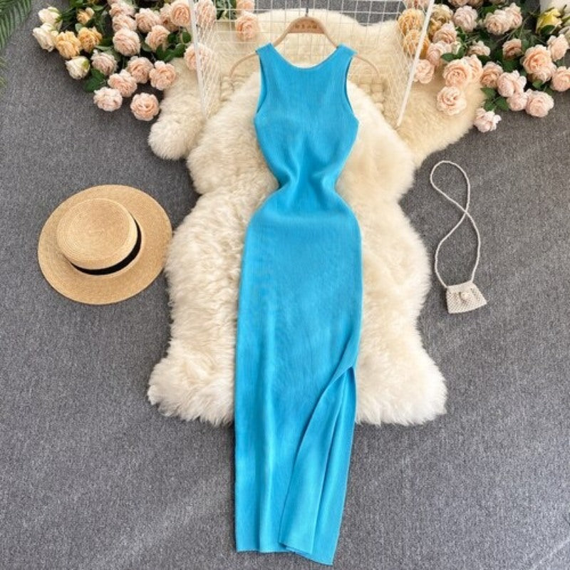 Casual Twisted Korean Long Dress For Women