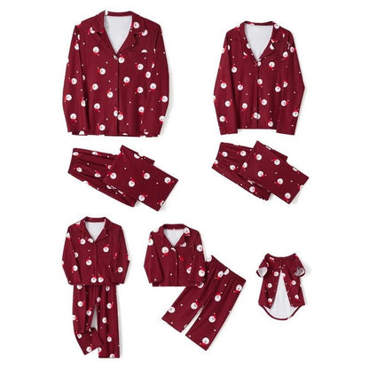 Christmas Family Matching Home Sleepwear Dogs