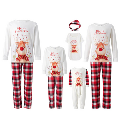 Christmas Printed Nightclothes Family Pajama